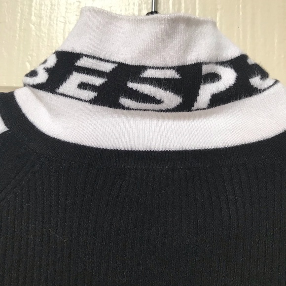 bebeSports • Black & White Zip Up Jacket Small - Picture 7 of 8